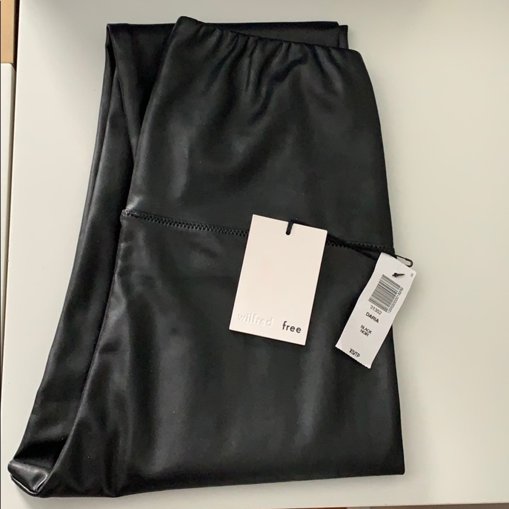 NWT Wilfred Free Daria pants black XS